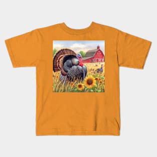 Gobble Gobble . Kids T-Shirt